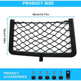 4 Pack Car Storage Net, Trunk Storage Net, Car Trunk Net, With Screws, Hook, Car Pocket Organizer V1188-MS-227-1454
