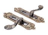 Door Handle Lock Set Aluminum Alloy European Style Universal Quiet Gate Lock for Bedroom Bathroom V1294-YM0901-3114250018211