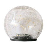 Waterproof Outdoor Globe Light, Cracked Glass Garden Ball Lights Outdoor Orb Decor Lights for Yard V1370-AZ4-13406