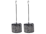2PCS Solar Lantern Iron ABS 3D Outdoor IP54 Rain Proof Hanging Solar Light Garden Decor for Yard V1294-YM0901-3119250008511