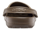 Crocs Classic Clogs Roomy Fit Sandal Clog Sandals Slides Waterproof - Chocolate V563-10001-002-M13W15