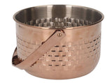 Wine Bucket Double Layer Stainless Steel Insulated Ice Wine Bucket for KTV Bar Dinner Party Rose V1294-YM0703-3118230042511
