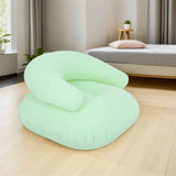 Portable Inflatable Travel Couch with Soft Flocked and High-Strength Material for Outdoor Use V1369-AZ3-W-19330