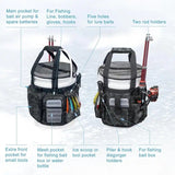 Multi-Functional Tactical Fishing Bucket Backpack, Waterproof Large Capacity, Built-in Livewell, All V1232-DYT-SND-001