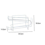 Double Layer Cans Storage Racks Cans Rolling Holder Refrigerator Beverage Rack V1294-YM0717-10073177
