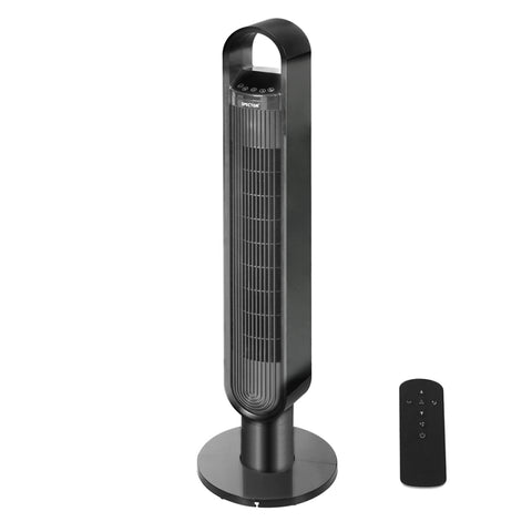 Spector Portable Bladeless Tower Fan Black FAN1005-BK