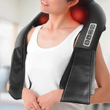 Shiatsu Neck & Back Massager with Heat Deep Kneading Massage Pillow for Shoulders V63-835881