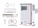 Devanti Portable Air Conditioner 5000 BTU 3-in-1 with Remote Control PAC-B-5000-WH