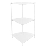 3 Tier Corner Table Multifunctional Acrylic Wall Side Table for Bedroom Bathroom Living Room V1294-YM0901-3116240035211
