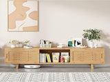 European Style TV Cabinet Entertainment Unit Stand Storage V63-840771