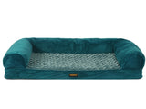 PaWz Pet Bed Sofa Dog Beds Bedding Soft M Blue Medium PT1027-M-BL_NZ