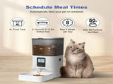 Automatic Cat Feeder 4L Cat Feeder Programmable Cat Feeder Cat Food Dispenser V1107-135-85358