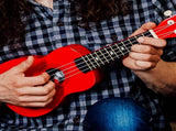 3rd Avenue Soprano Ukulele - Red V398-NM-STX40RD