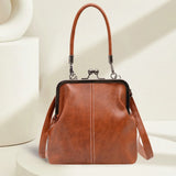 Soft Leather Crossbody Bag for Women, Multi Pocket Lightweight Shoulder Purse and Handbag V1237-MS-724-038
