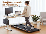 Artiss 100cm Standing Desk Treadmill Motorised Natural Wood SDTM-156E-100-380-WDBK