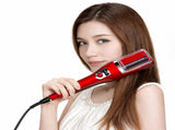 Silver Automatic Split End Remover & Hair Straightener Iron Professional Snips for Damaged Hair V1268-MZ00085