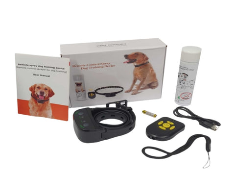 Dog Bark Collar - Automatic Remote Citronella Rechargeable Mist Spray Training V238-SUPDZ-39764824195152