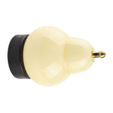 Pear Gourd Table Lamp Touch Control Stepless Dimmable 3 Light Modes Cordless Rechargeable Desk Lamp V1294-YM0901-3119240084912