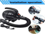 Electric Air Pump for Inflatable Air Tumble Track Gymnastics Mat,Raft Boat Electric Pump with 4 V1366-AZ2-W-03649