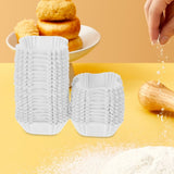 Oil-Proof White Paper Cupcake Holders, Great for Baking, 2000Pcs V1366-AZ2-W-17572