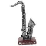 Musical Instrument Store Decoration Resin Musical Instrument Adornment Silver 1Set V1369-AZ3-W-18303