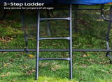 Kahuna Twister 8 ft Springless Trampoline TRM-KAH-ELA-08D