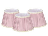 3PCS Cloth Lamp Shade E14 ClipOn Lampshade for Candle Chandelier Wall Lamp Table Light Indoor V1294-YM0710-3119210189712