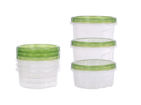 bulk 48 Reusable Microwave-Safe 500ml Food Container Round 500ml V637-KIT38628