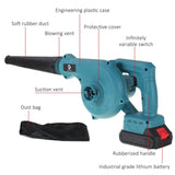 2-in-1 Cordless Electric Leaf Blower w/ 1 Battery Dust Remove Vacuum Cleaner Home Car V201-GFJ0001GR8AU