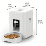 Timed Pet Feeder 2L, Programmable Portions, Washable, Battery/USB Operated V1232-CWWSQ-DS-001