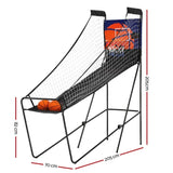 Basketball Arcade Game Electronic Scorer 8 Games Double Shoot Grey GAME-BAS-S-205-BK