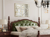 High-grade Unique Decorative Accent Mirror Elegant Square Wall Silver HD Mirror V767-JJ-XM963-60CM