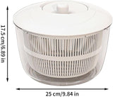 Multifunctional Salad Spinner with Colander Fast Drying Collapsible Vegetable Fruit Kitchen Tool V1258-DP02-BOL-204