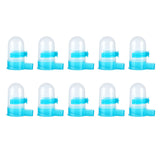 10Pcs Plastic Automatic Bird Food Feeder Hanging Bird Water Dispenser for Parrots Hamster V1294-YM0710-3111210212511