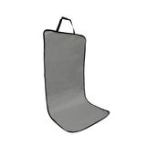 4 Pcs Dark Grey Waterproof Pet Car Seat Cover - Scratch-Resistant Oxford Cloth for Dogs and Cats V888-ELOSUNG23380