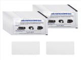 CR80 Card Reader Cleaning Cards, 50PCS Dual Side Cleaner, POS Swipe Terminal Cards V1192-AZ-W-23044