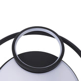 Modern LED Ceiling Light Dimmable Contemporary Black Flush Mount Ceiling Light Fixture for Bedroom V1294-YM0901-3119240065411