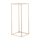 Wedding Flower Stand, 10PCS 60cm Column Flower Stand, Floral Stands with Acrylic Laminate, Gold V952-HLHJLFT10J60VMTKM001V0