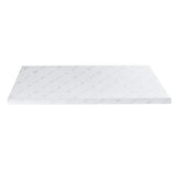 Giselle 8cm Memory Foam Mattress Topper Gel Egg Crate Foam Bamboo Double MATTRESS-TOP-EC-BAM-8-D