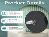 16Pack Rubber Coated Magnets, 30LBS Rubber Coated Neodymium Magnets with M5 Magnetic Assembly Base V1258-DP02-WO-269