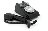 GPO Retro Trim Phone Push Button - Black V398-GPO-TRIM-BLK