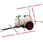 Giantz Weed Sprayer 100L Trailer 1.5M Boom Garden Spray SPRAYER-100L-BOOM-1.5M-CART