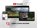 Baumr-AG Lawn Mower 139CC 17 Petrol Push Lawnmower 4-Stroke Engine Catch V219-MOWPSHBMRA17S