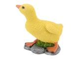 Garden Duck Statue Outdoor Yard Resin Cute Animal Lawn Figurine Patio Ornament Sculpture Art Yellow V1294-YM0521-3111230036211