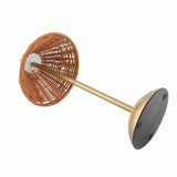 Cordless Boho Rattan Table Lamp Rechargeable Dimmable LED Bedside Lamp Decorative Lighting for Home V1294-YM0901-3119250048111