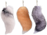 3 Pcs Therian Tail, 15.8 Inch Long Therian Fox Tail with Clasp, Halloween Soft Fluffy Fox Tail V1259-DP01-A-4022