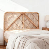 Artiss Bed Headboard Double Bedhead Rattan - FRED Pine BED-HEAD-C-FRED-D-WD