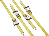 4 Pack Ratchet Tie Down Straps 5000 lbs 2 V952-SGJLDSGJ2X154A5JAV0