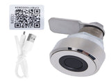 Bluetooth Fingerprint APP Lock Set Zinc Alloy Furniture Drawer Lock for Home Office V1294-YM0721-3114210014511