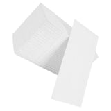 50Pcs Disposable Pocket Napkins White Paper Napkins for Restaurant Hotel and Family Gatherings V1192-AZ-W-22464